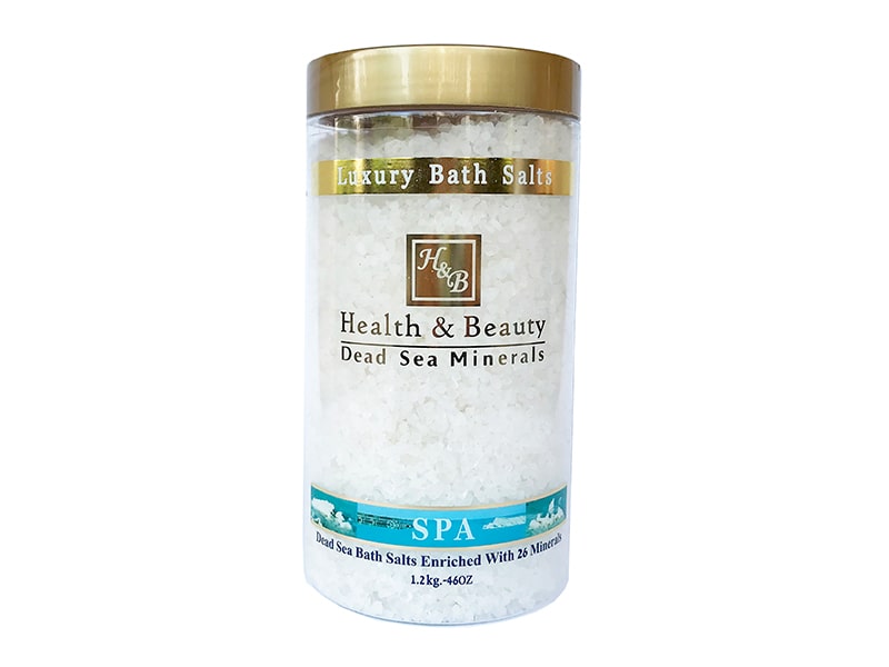 Соль Мёртвого моря для ванны White Health & Beauty (Хэлс энд Бьюти) 1200 г-min фото