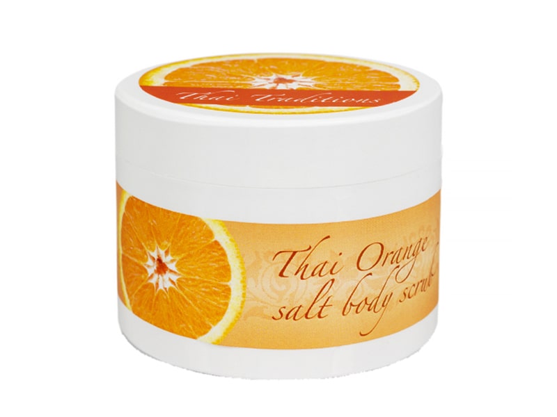 Соляной Скраб Для Тела Тайский Апельсин THAI ORANGE SALT BODY SCRUB 250 мл. фото