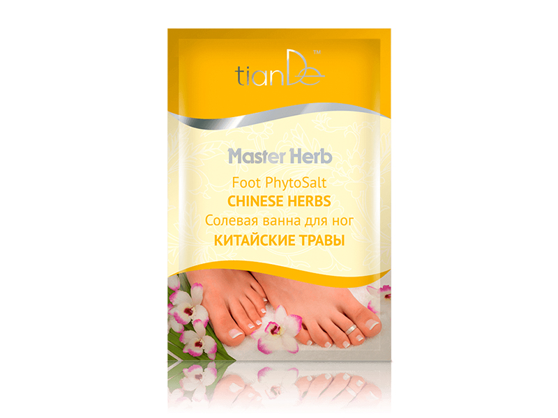 Солевая ванна для ног “Китайские травы” MASTER HERB TIANDE 50 Г фото